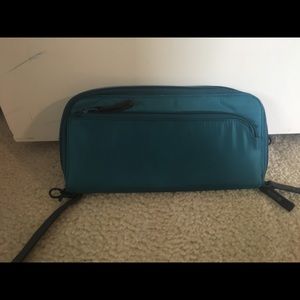 Blue wallet